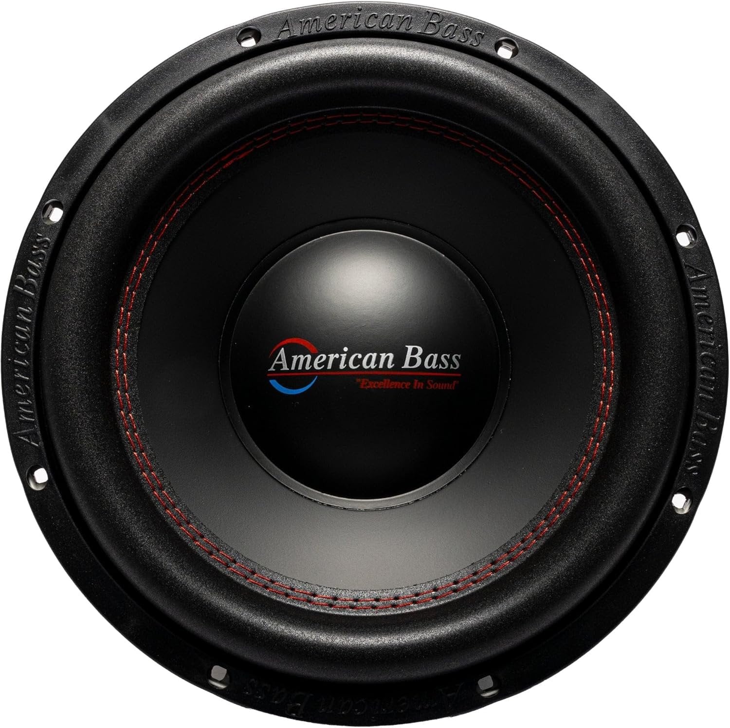 American Bass DX Series 10" Car Subwoofer, 600W Peak / 300W RMS, 4 Ohm High-Performance Subwoofer with White Stamped Basket, Foam Surround, and Double Magnet for Car Audio Systems