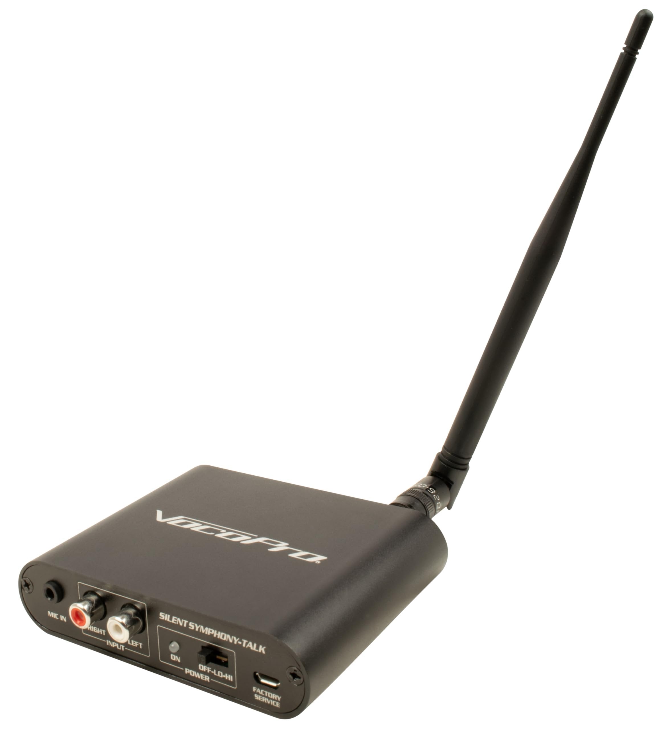 VocoPro SILENT-DISCO-PRO-103 PRO Long-Range Silent Disco/Event Package with One Transmitter and Three Over Ear Headphone Receivers