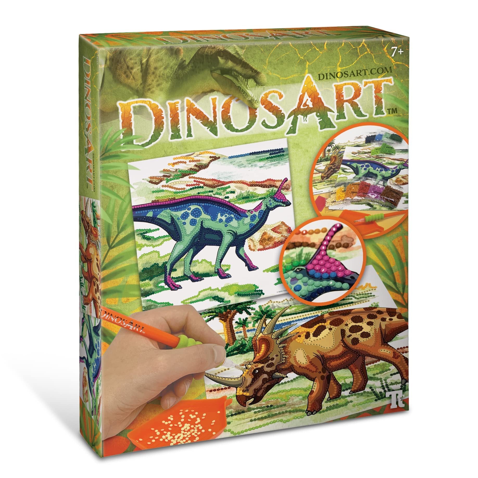 Dinos Art DA15051 DinosArt Dazzle-by-Number