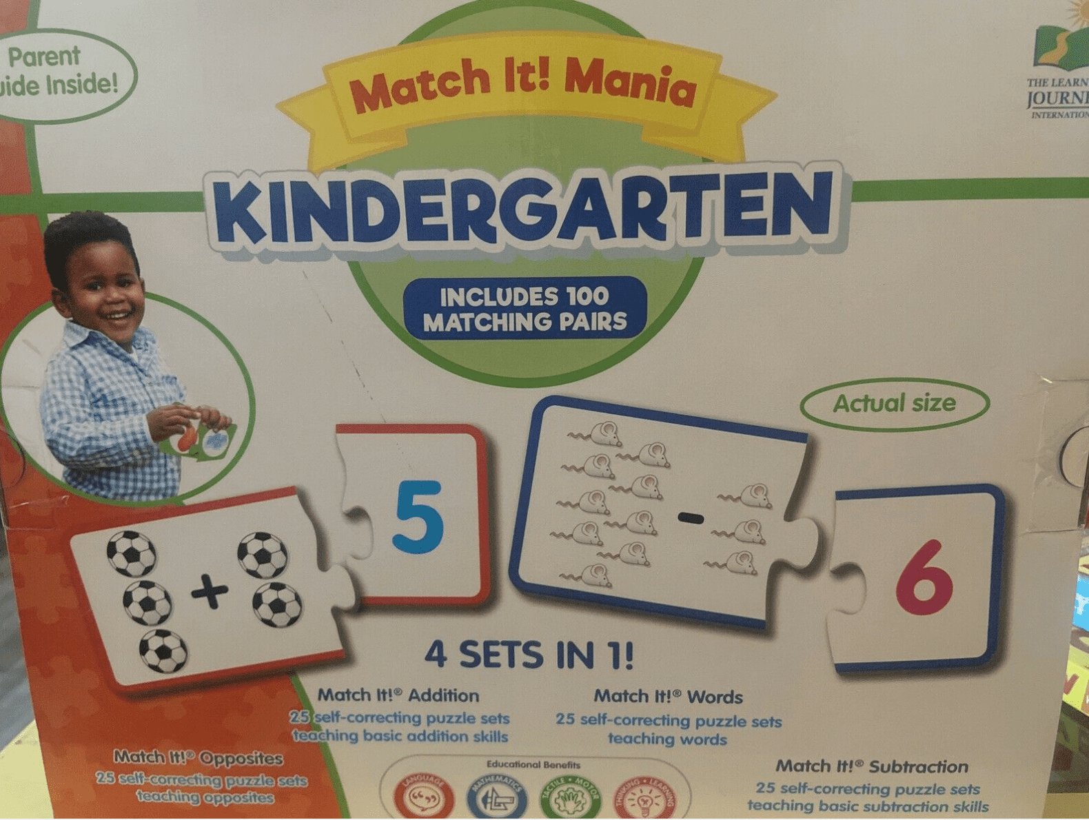 Match It The Learning Journey Match it Mania Kindergarten