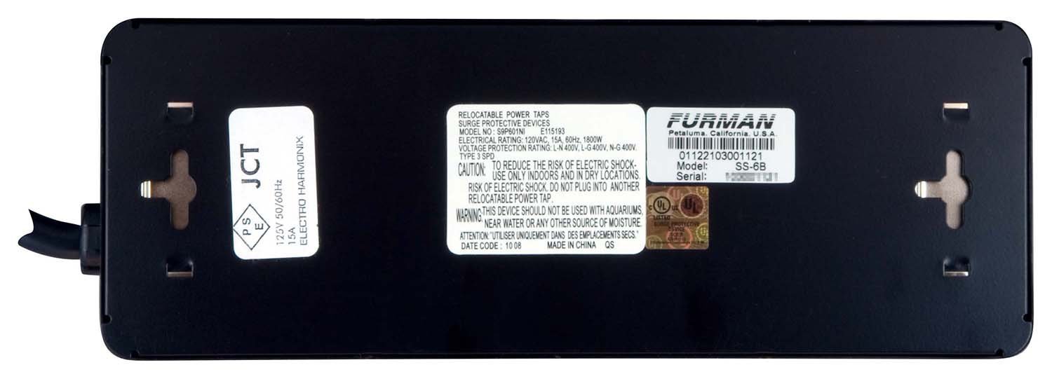 Furman Power Conditioner (SS6B) black