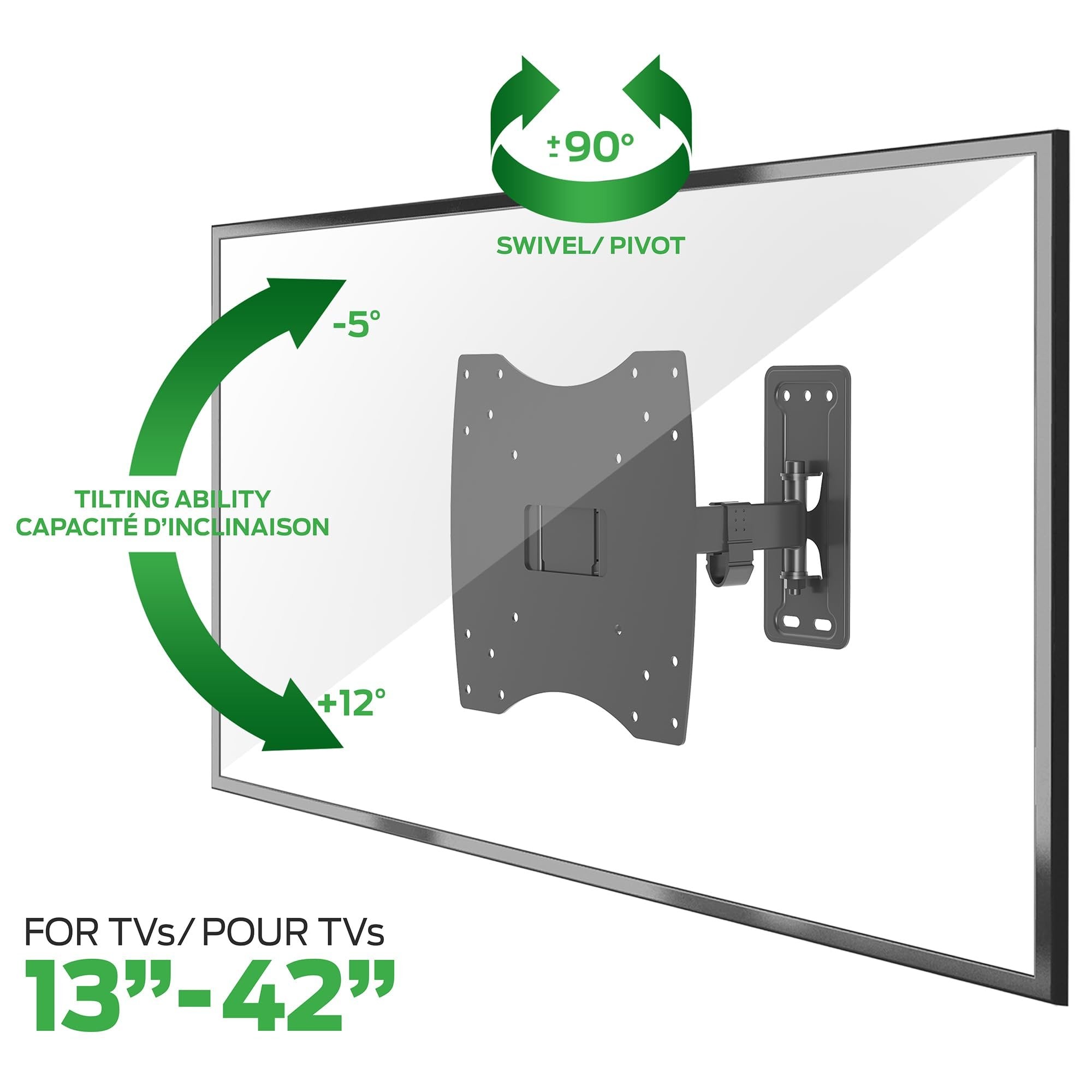 DJ Tech Full Motion TV Bracket