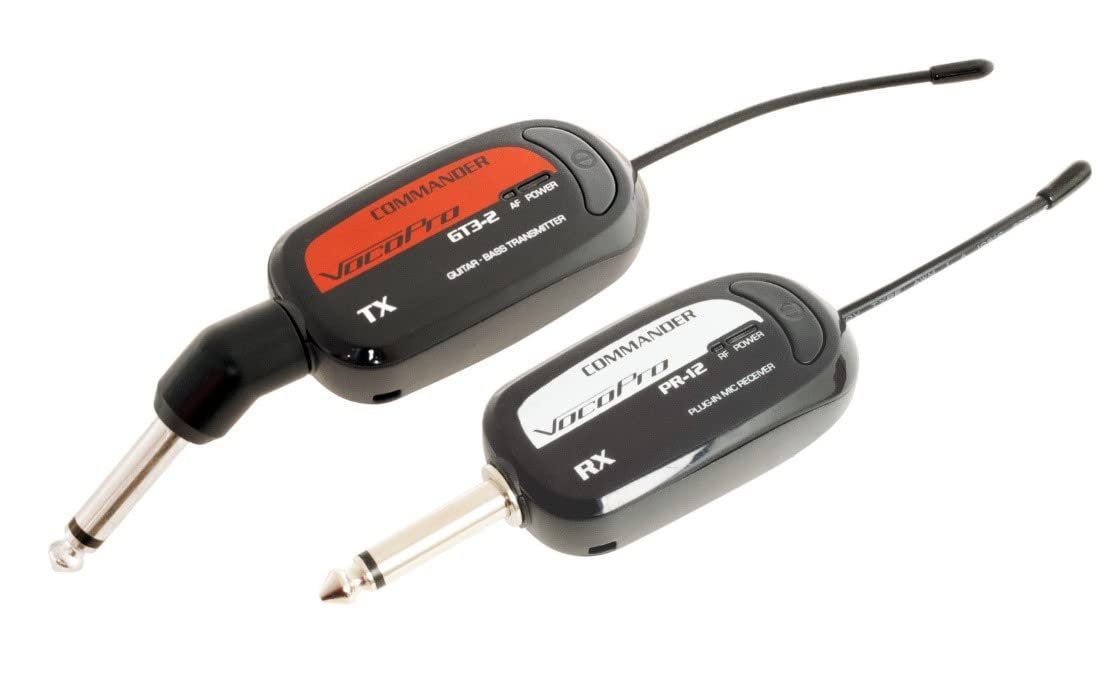 VocoPro Wireless Instrument Microphone, Black (Commander 3)