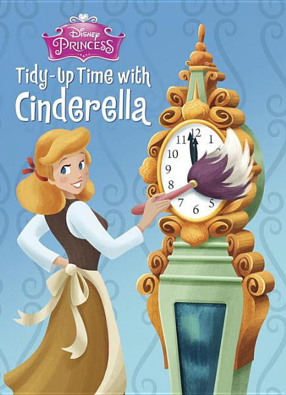 Tidy Up Time With Cinderella (Board Book)