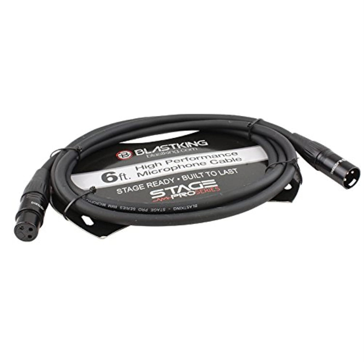 Blast King SP6XLR Blasting Microphone Cable, 6'