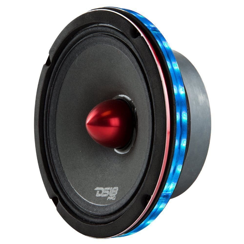 DS18 LRING8 Speaker Grill Ring - Fits 8 Speaker, RGB LED Lighting, Acrylic...
