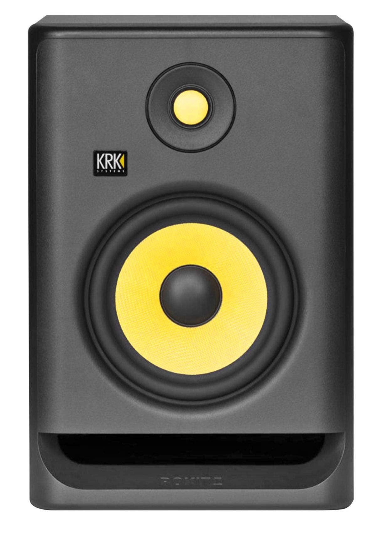 KRK RP5 Rokit 5 G4 Professional Bi-Amp 5" Powered Studio Monitor, White Noise