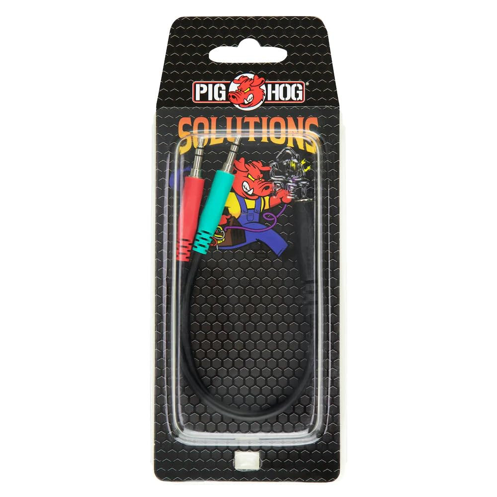Pig Hog PY-HS235M Computer/Gaming Headset Adapter