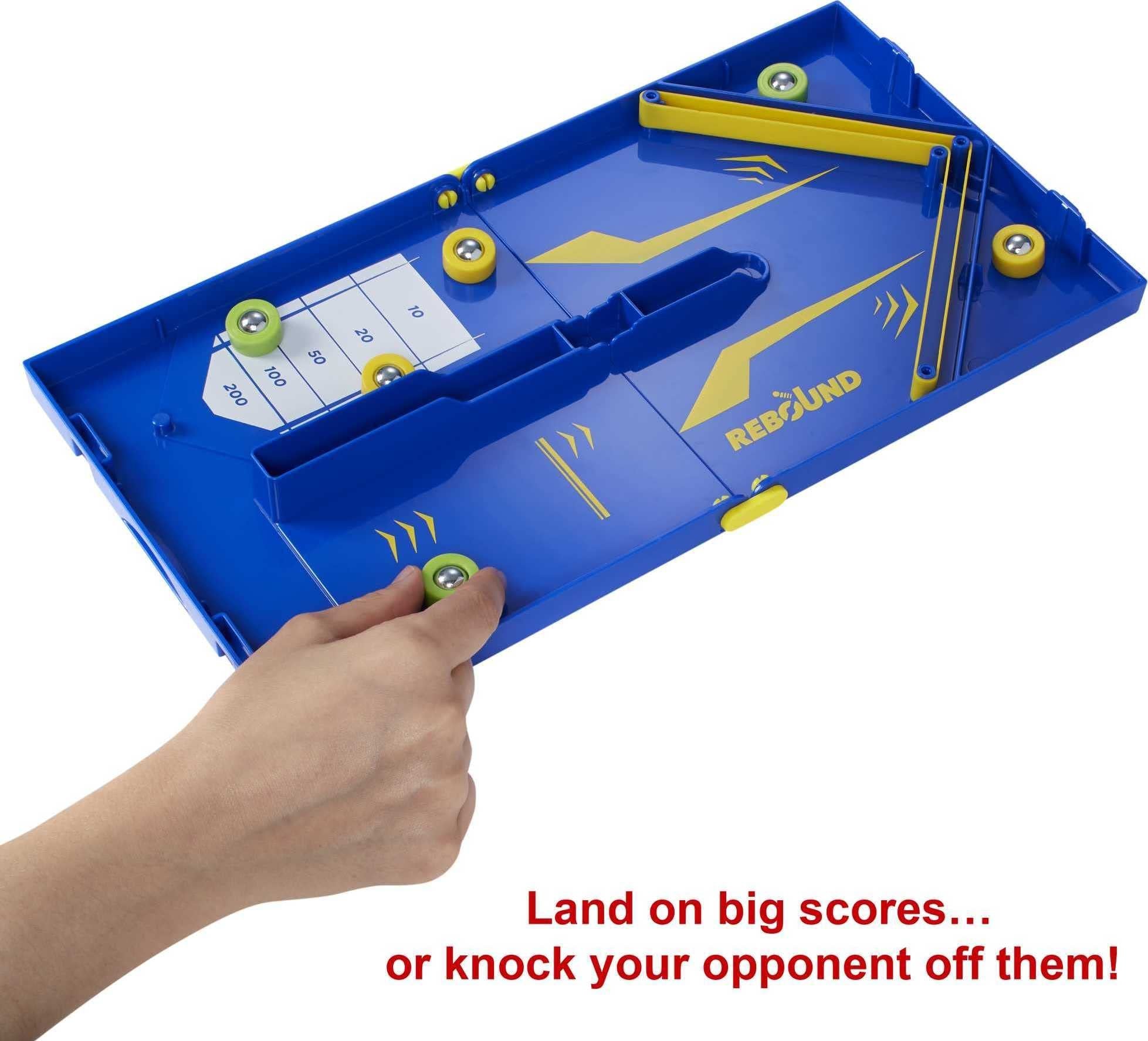Mattel Games Travel Rebound, Portable Kids Game for 5 Year Olds and Up, Multi