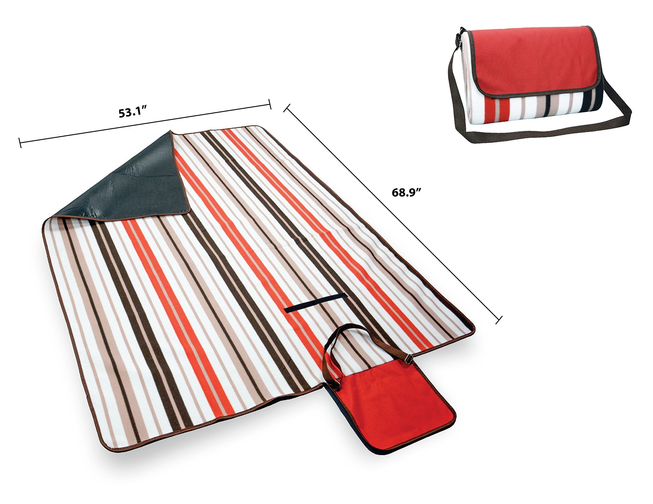 Cedar Trail Large Durable Waterproof Beach, Camping, Picnic & Outdoor Blanket