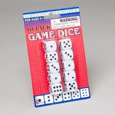 Good Old Values 10 Pack Game Dice