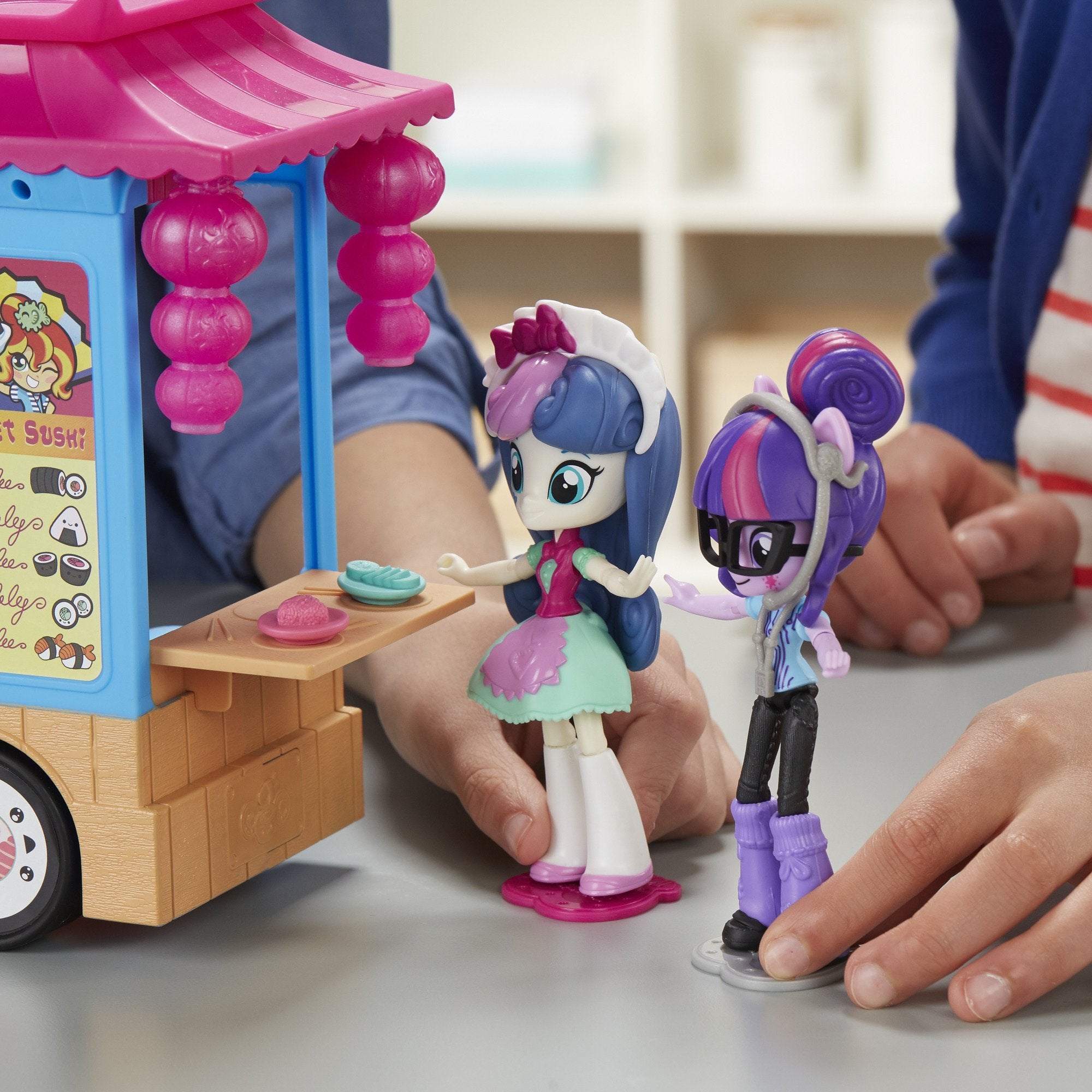 My Little Pony Eg Minis Sunset Shimmer Sushi Truck