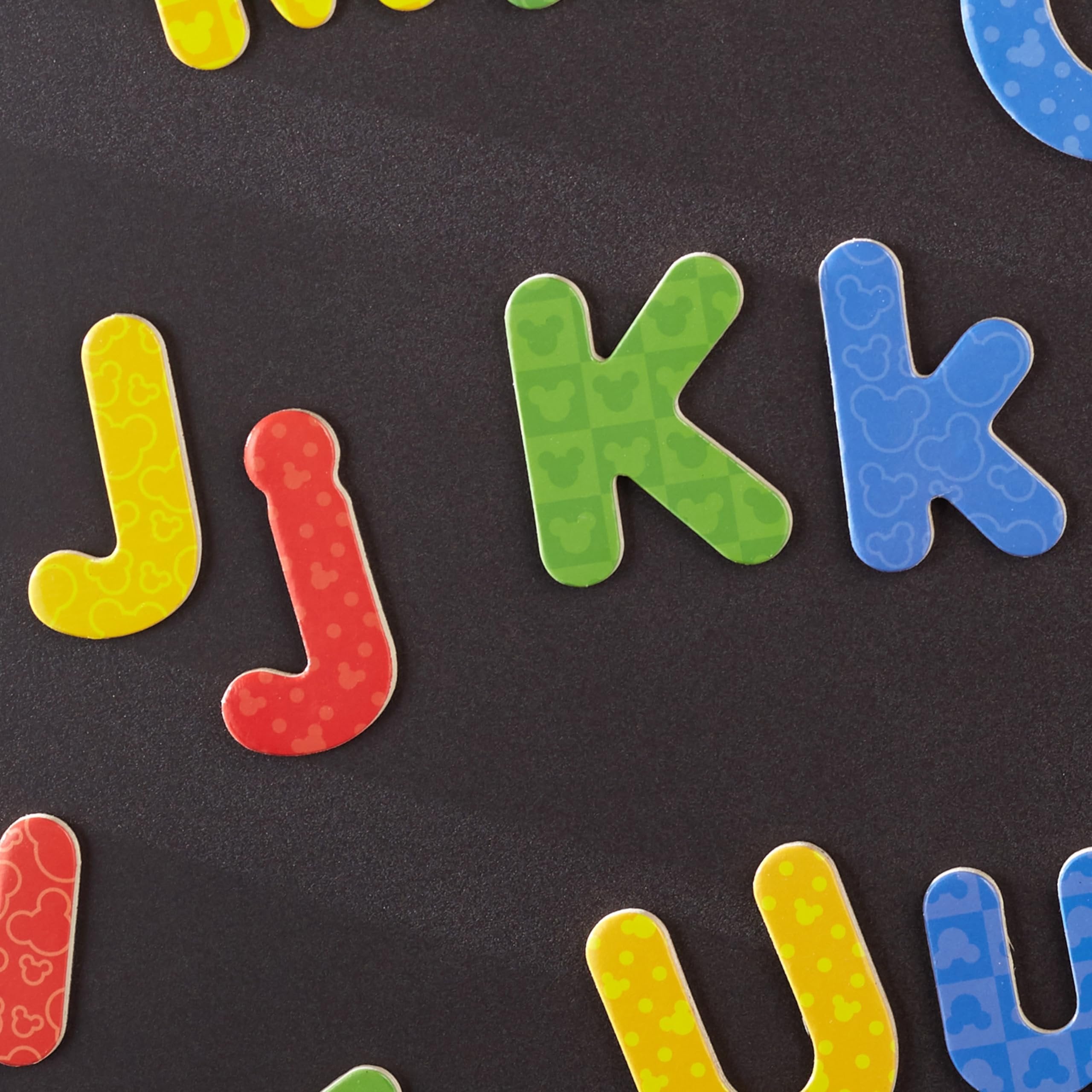 Melissa & Doug Disney Mickey and Friends Wooden Alphabet Magnets - 52 Uppercase and Lowercase Letters