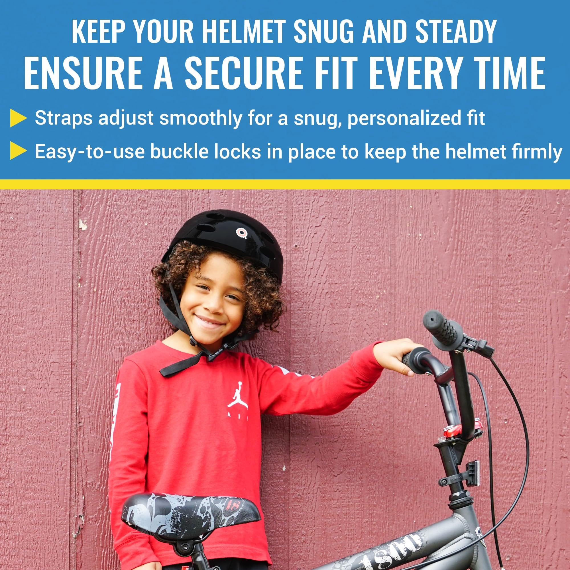 Razor V-12 Child Multi-Sport Helmet - CPSC Approved Kid’s Helmet with Adjustable Strap - Lightweight Kid’s Bike Helmet with Foam Padding for ‎Cycling & Skateboarding - Lucid Red - 21.5in to 22.5in