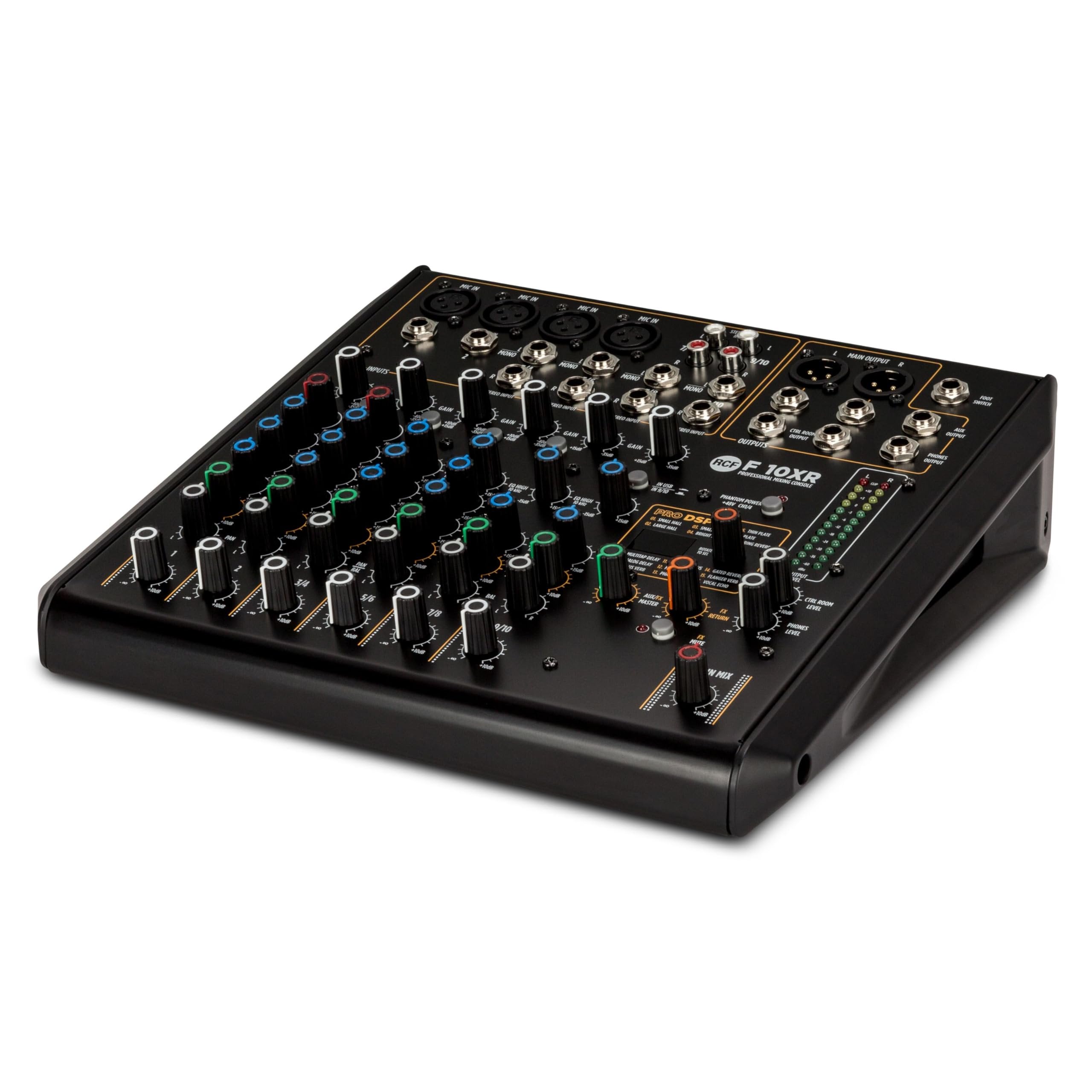 Rcf F-10XR 10 Channel Mixer W/fx And Recording