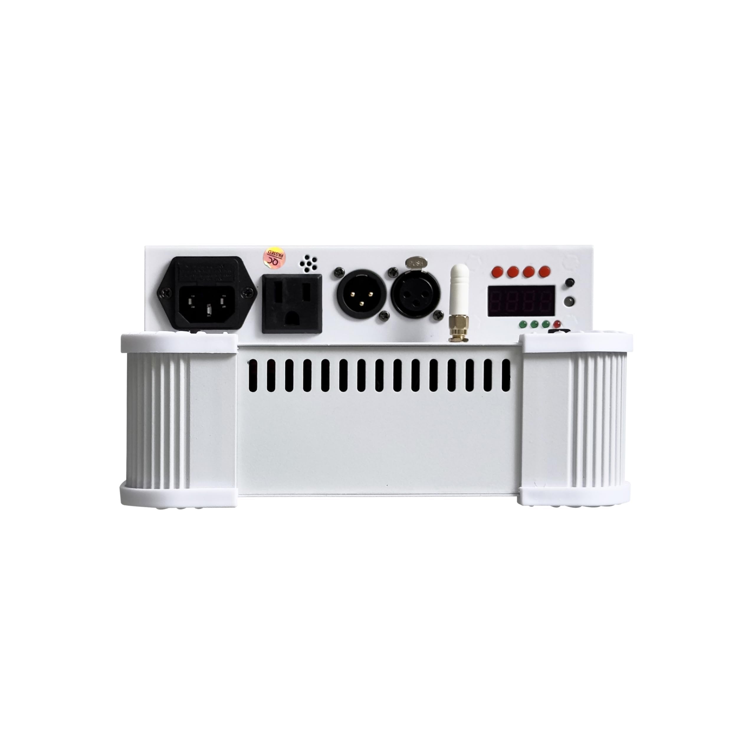 ANTAKIPRO Wireless LED Par Light, Battery Powered Dynamic Stage Lighting with 6×18W RGBWAUV LEDs, DMX512, App & Remote Control, 15°–40° Lens Options, 15h Runtime, 5.84 lb (White)