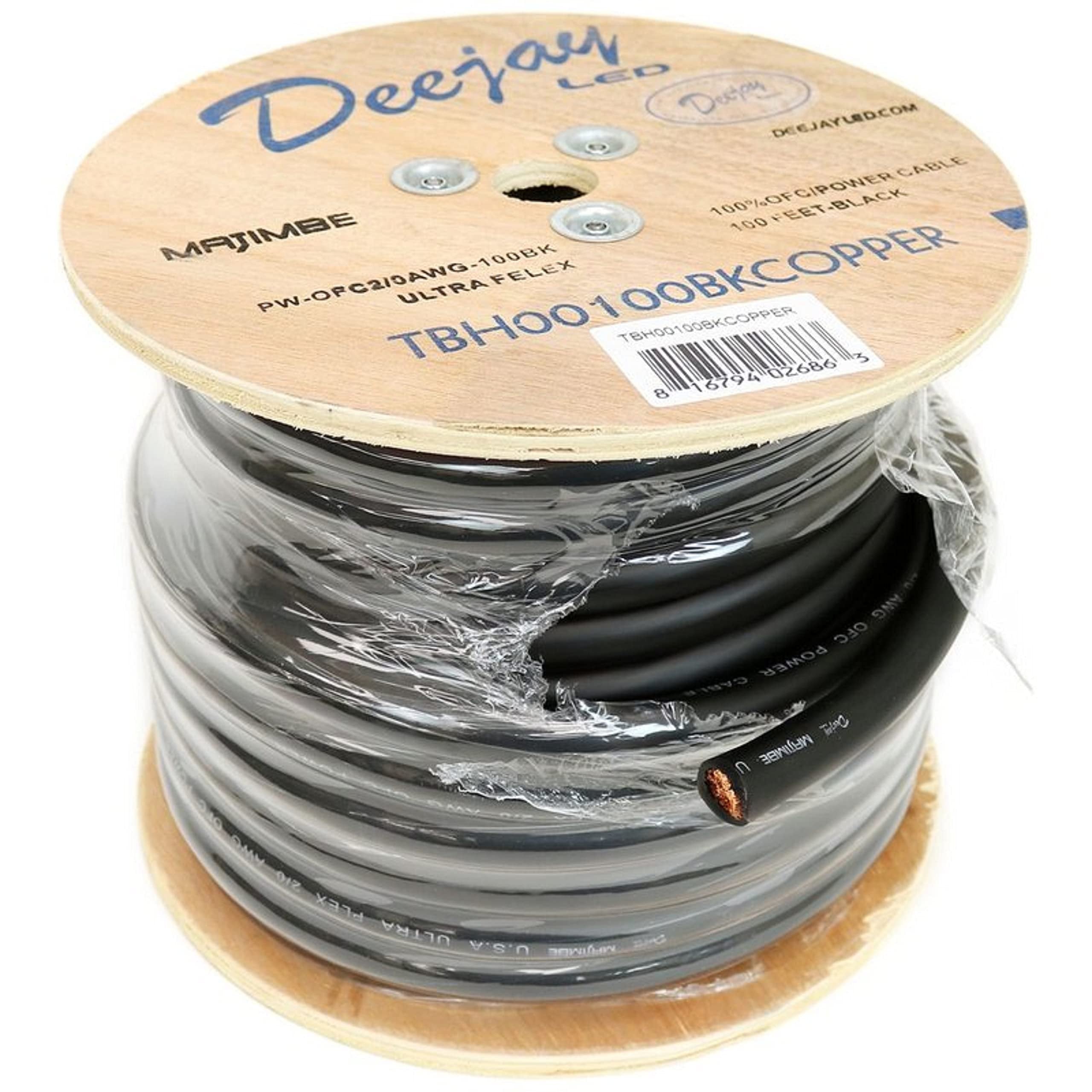 DEEJAYLED 2 00 Black Copper Cable