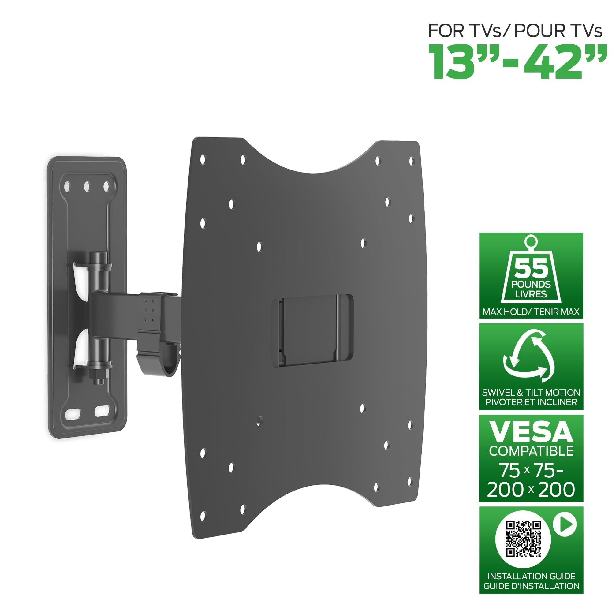 DJ Tech Full Motion TV Bracket