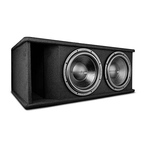 DS18 ZR212LD Dual 12" Loaded Subwoofer Enclosure Bass Package - 2 x ZR12D4 12" Subwoofers in a Ported Box 3200 Watts