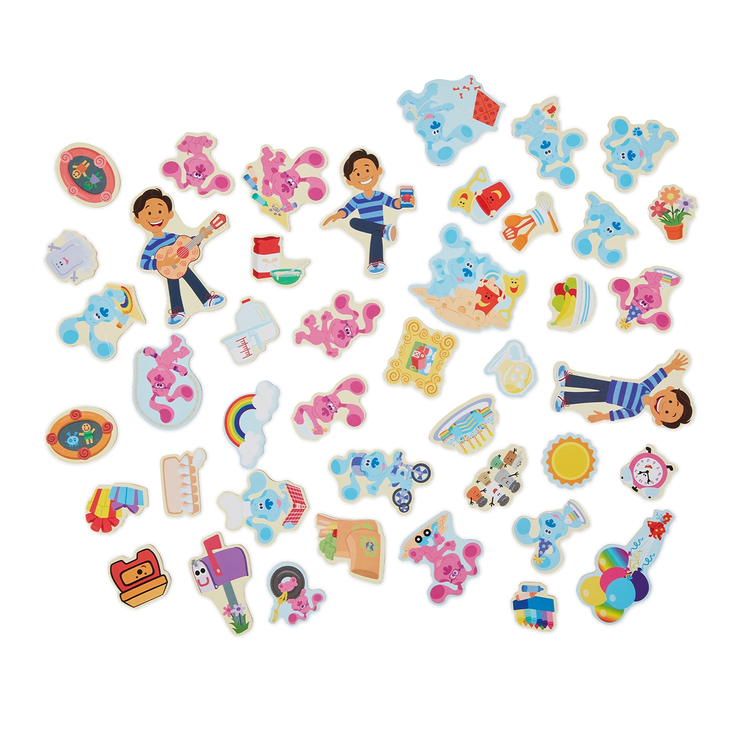 Melissa & Doug Blue's Clues & You! Wooden Magnetic Picture Game (48 Pieces)