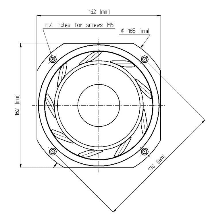 Eighteen Sound 6ND430-8 LF Drivers 6-inch NEO Neodymium Woofer 8-Ohm Aluminum...
