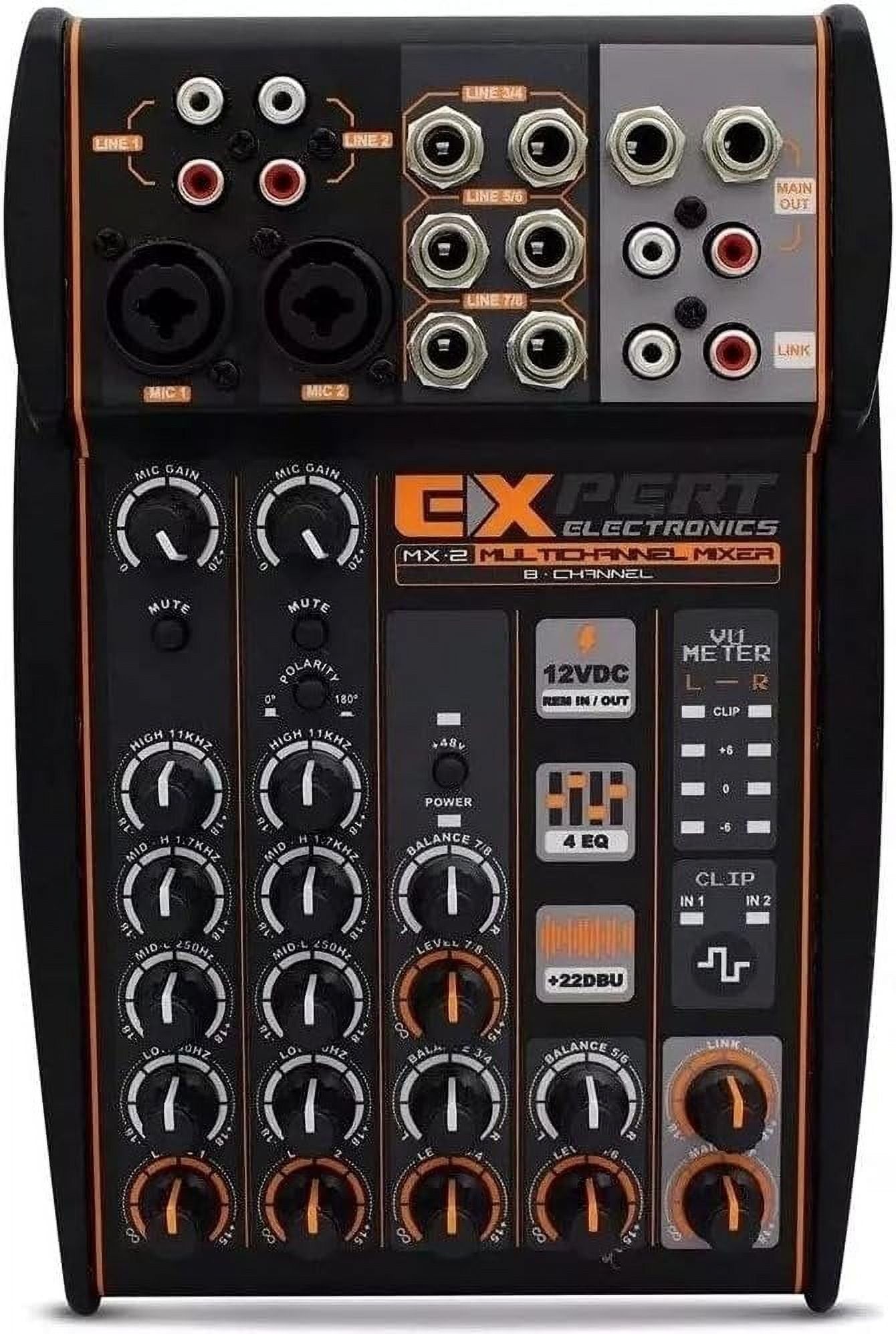 Expert Electronics MX-2-8 Channels - 2 Ways Sound Processor