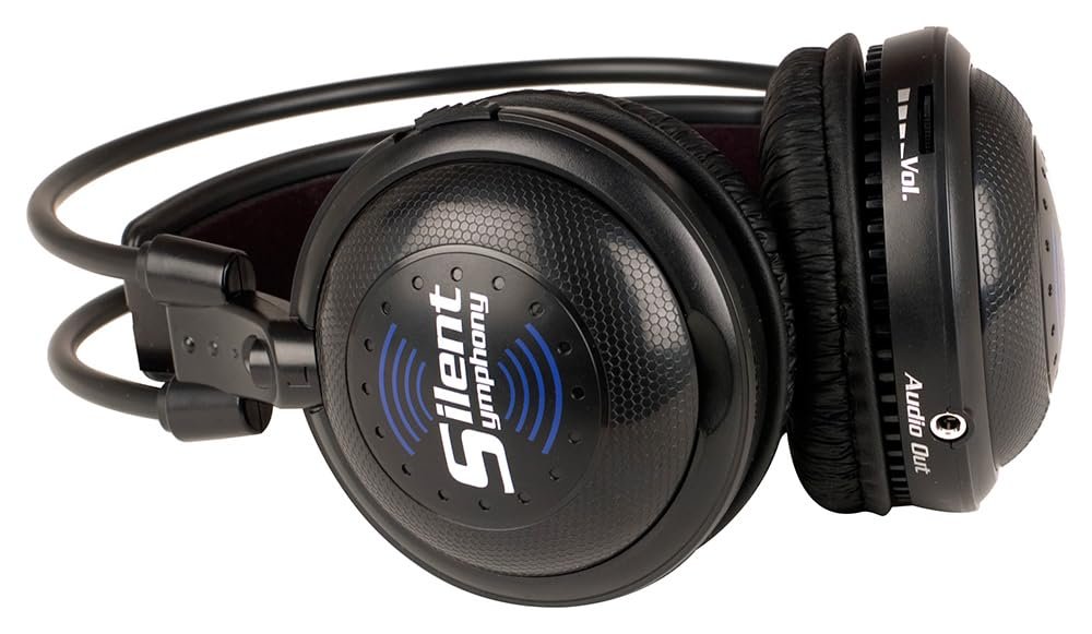 VOCOPRO SILENTSYMPDUO Wireless Audio Broadcast and Headphone System with one Transitter and Two Headphones