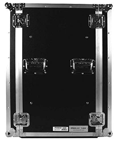 Outstanding Shock Mount Amp Rack Made From Laminated 9.0 mm Plywood Ata-300 Style Dual Anchor Rivets Spring Action Handles Classified By The Air Transportation Association DEEJAY LED TBH18UADSM21W