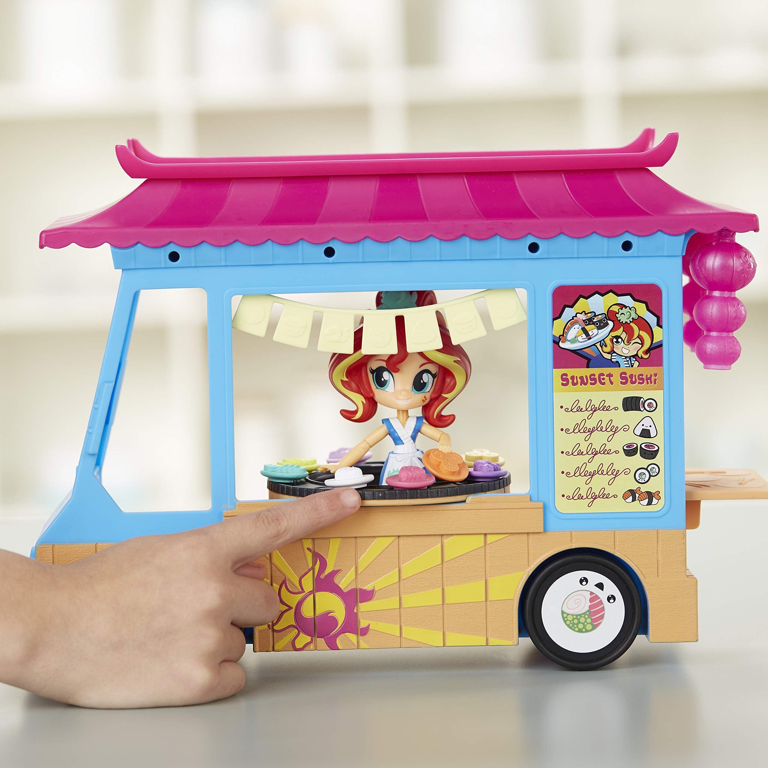 My Little Pony Eg Minis Sunset Shimmer Sushi Truck