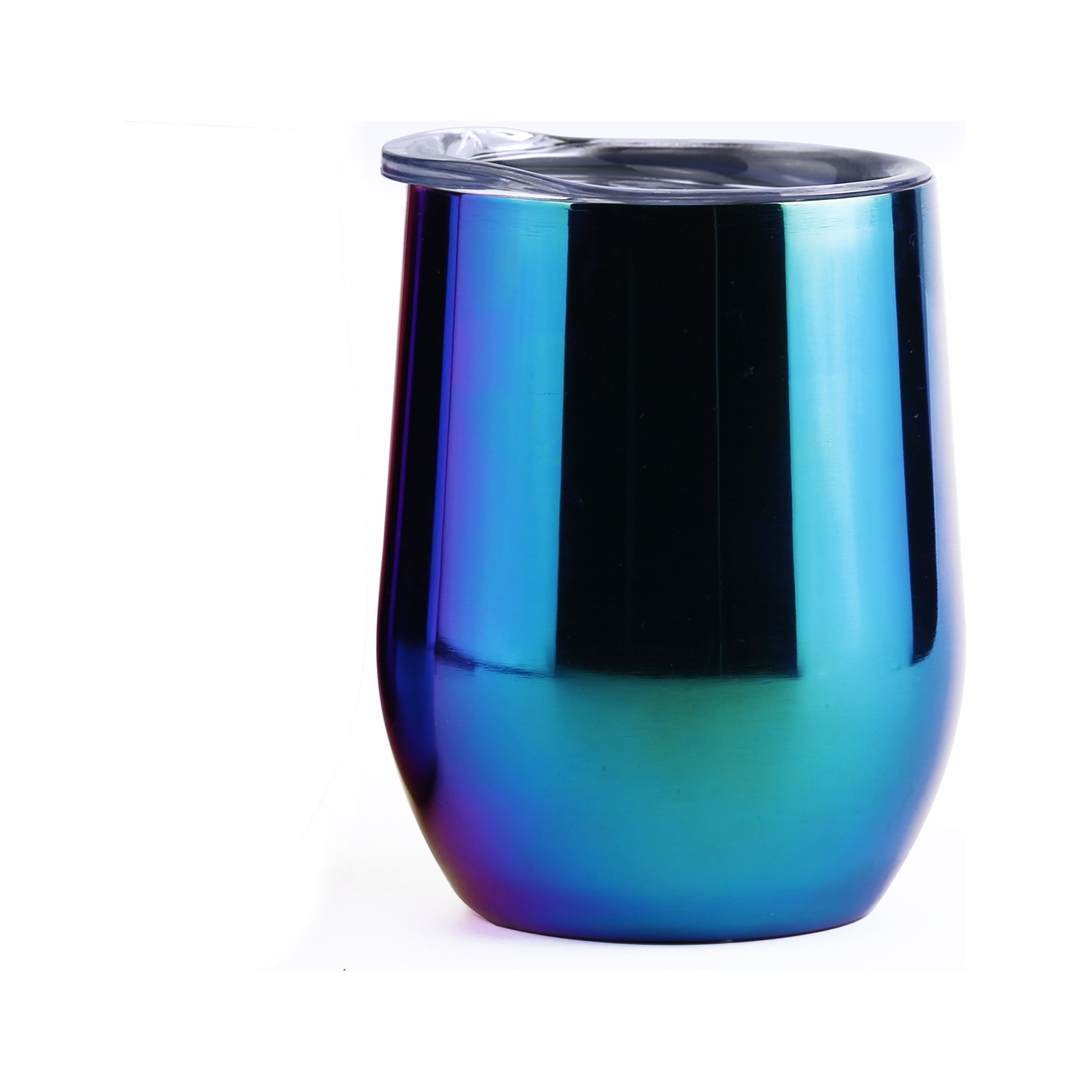 Bar 340 by Cambridge 12-Ounce Rainbow Stemless Wine Tumbler with Lid