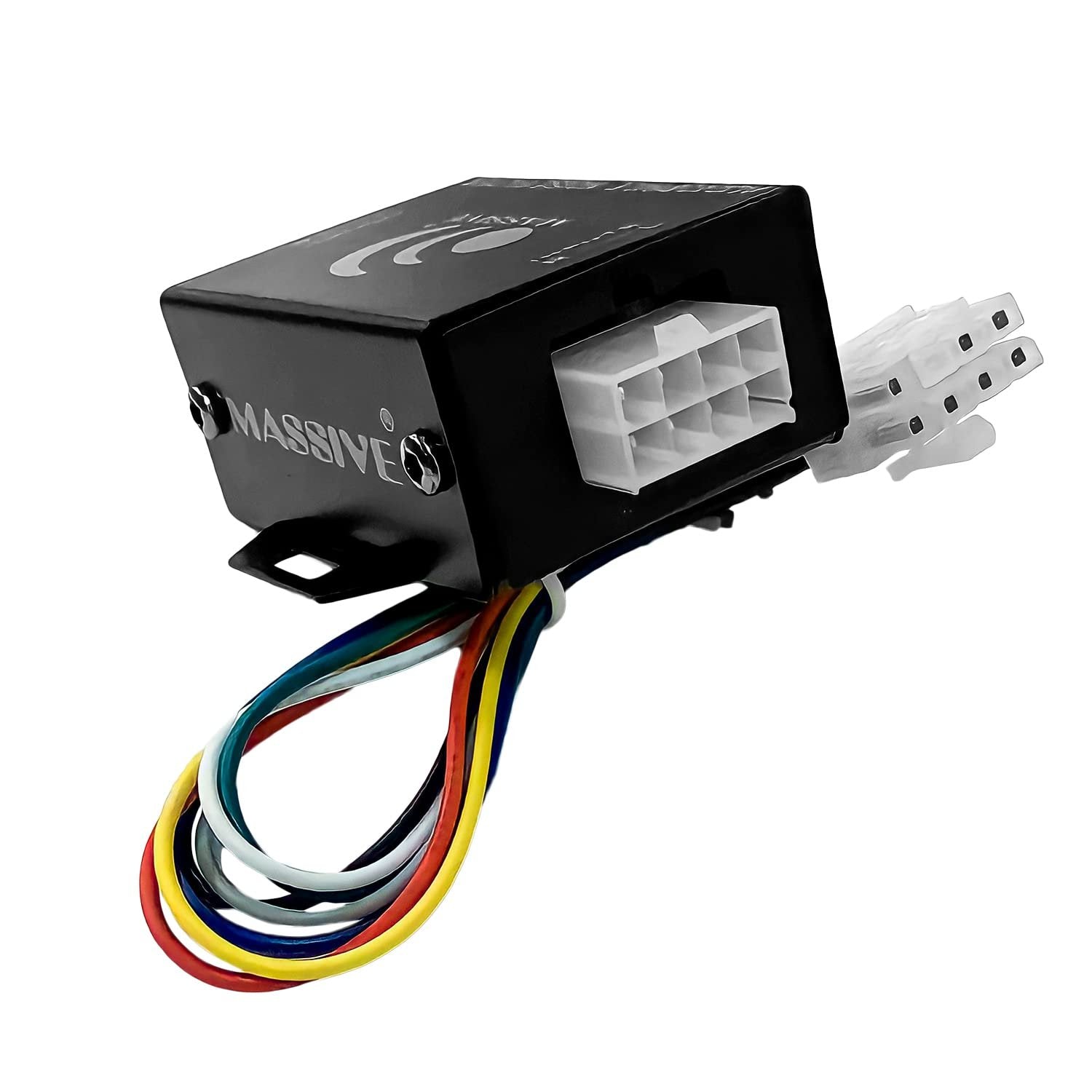 Massive Audio Hi-Low - Car Audio High Level Speaker Signal to Low Level RCA Converter, High to Low Level Signal