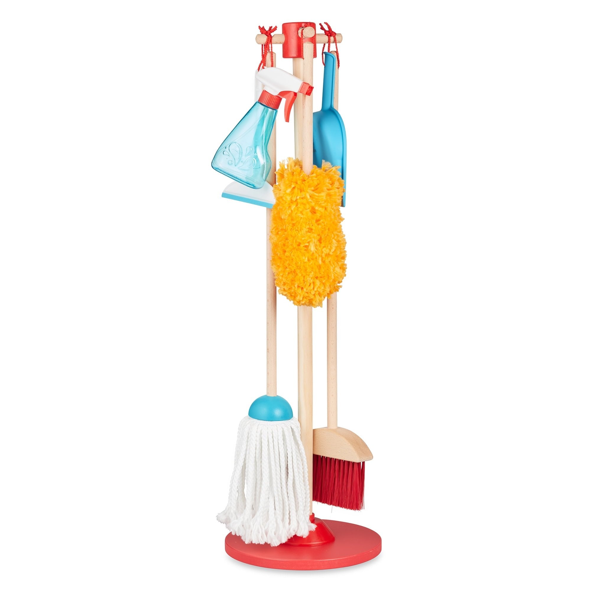 Melissa & Doug Neat & Tidy Housekeeping Wooden Cleaning Play Set for Boys and Girls Ages 3+ - FSC Certified
