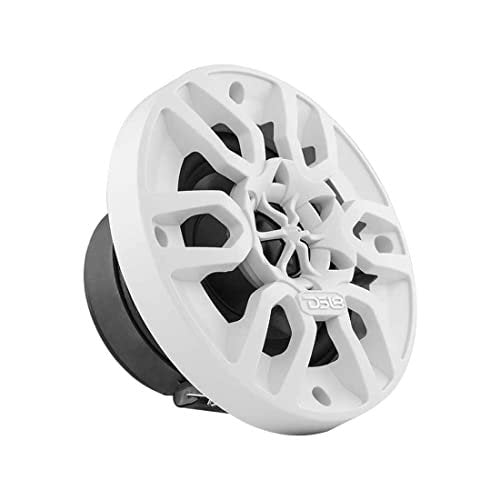 DS18 Hydro MP4 4-inch 2-Way Marine Speakers 150 Watts Max Power 50 Watts RMS (Pair) White - MP4WH
