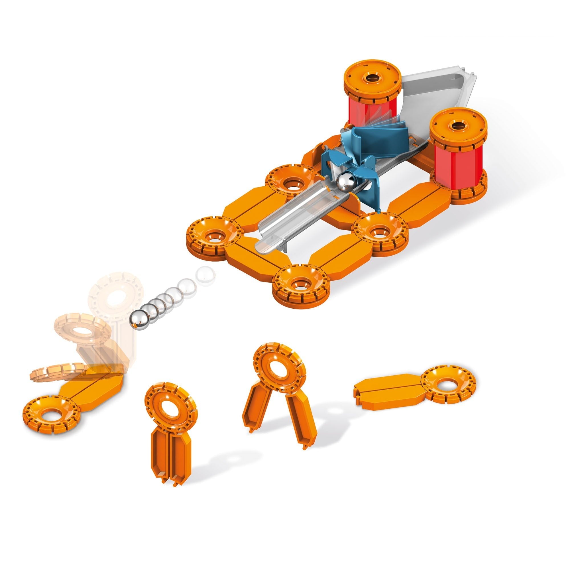 GeoMag - MECHANICS Gravity Challenge, 95 Pieces