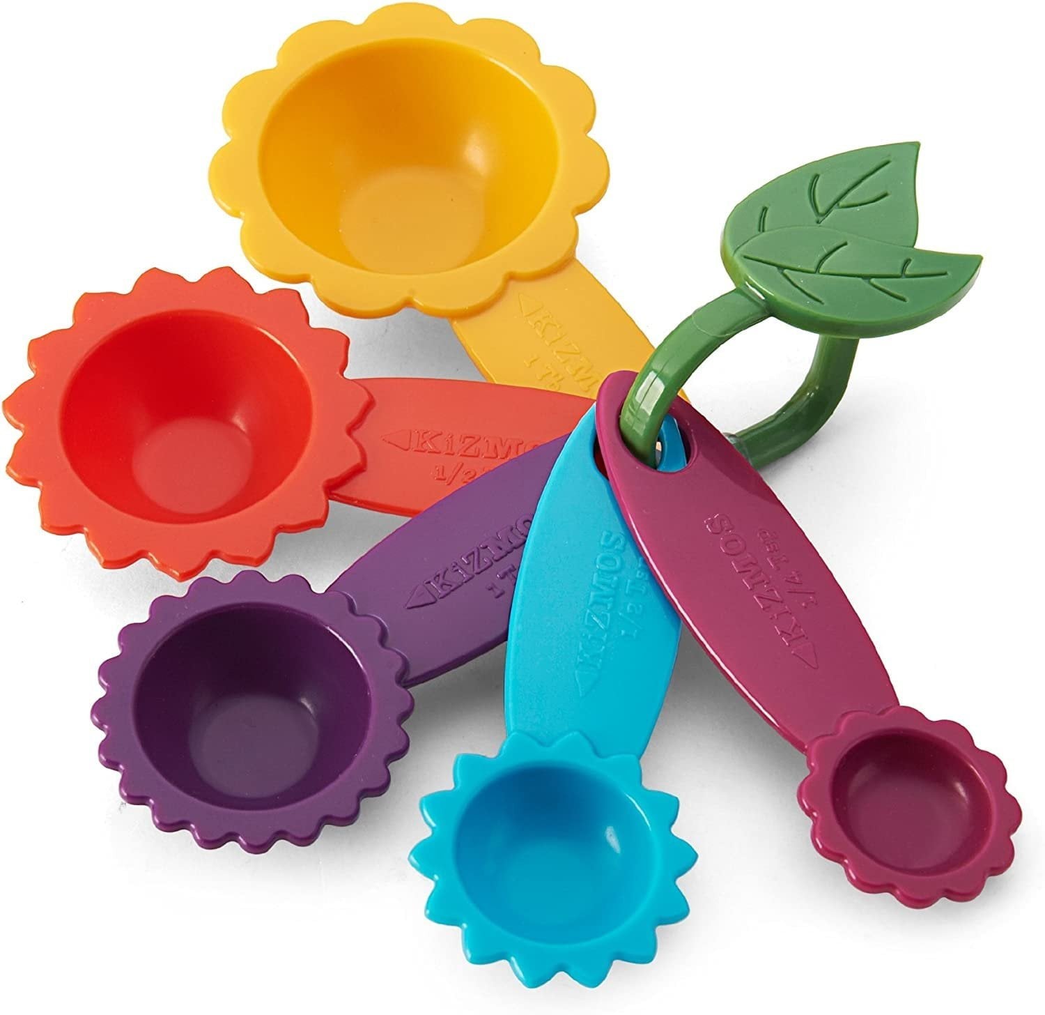 Kizmos Flower Tools Plastic Measuring Spoons