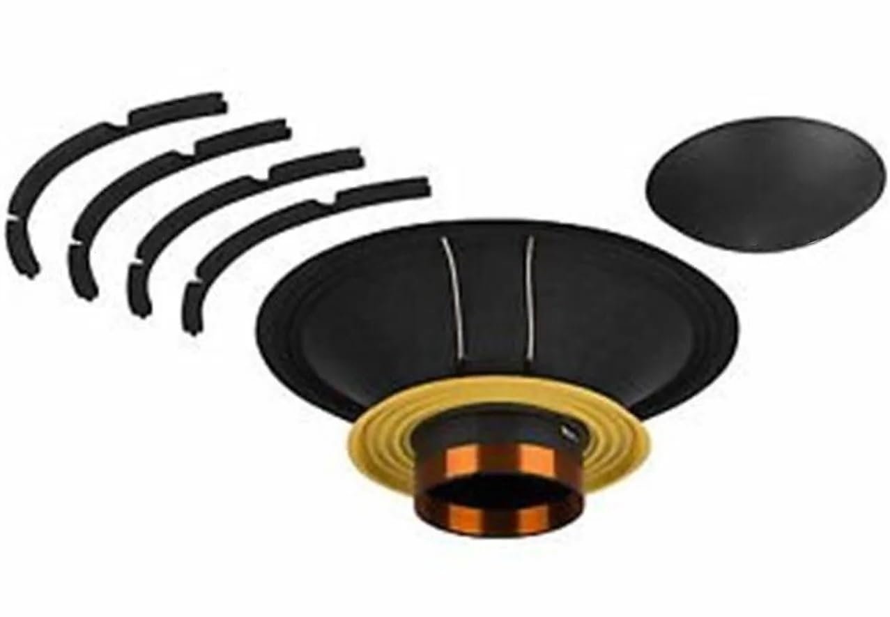 18 Sound R18NLW9601-4KIT Recone Kit for 18NLW9601 4-ohm Loudspeaker 18-inch LF Driver Neo Transducer 5.3-inch Voice Coil Motorcycle Car Pro Audio Component Speakers Eighteen Sound RCK189601WF040A