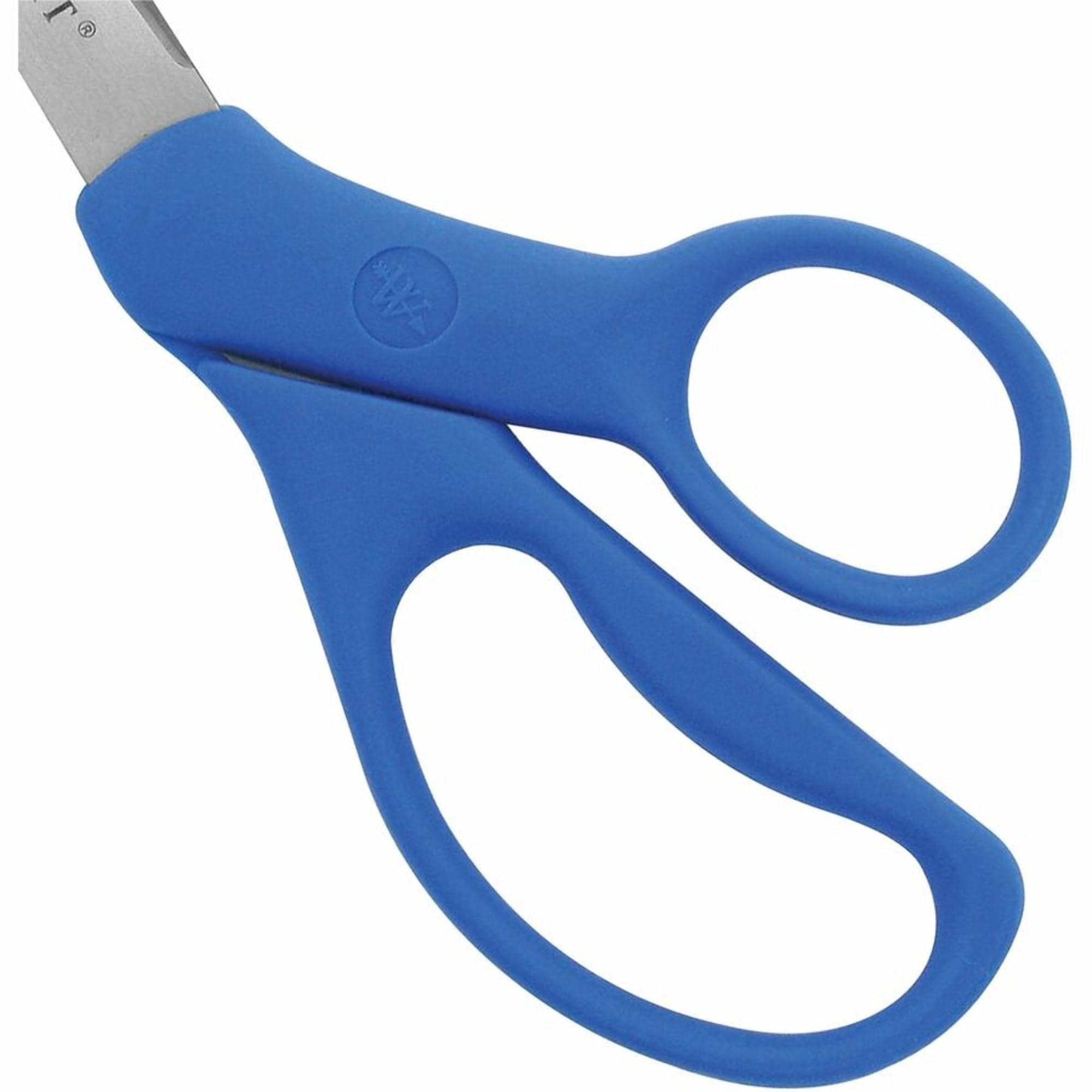 Westcott 43218 All Purpose Preferred Stainless Steel Scissors, 8" Bent, Blue