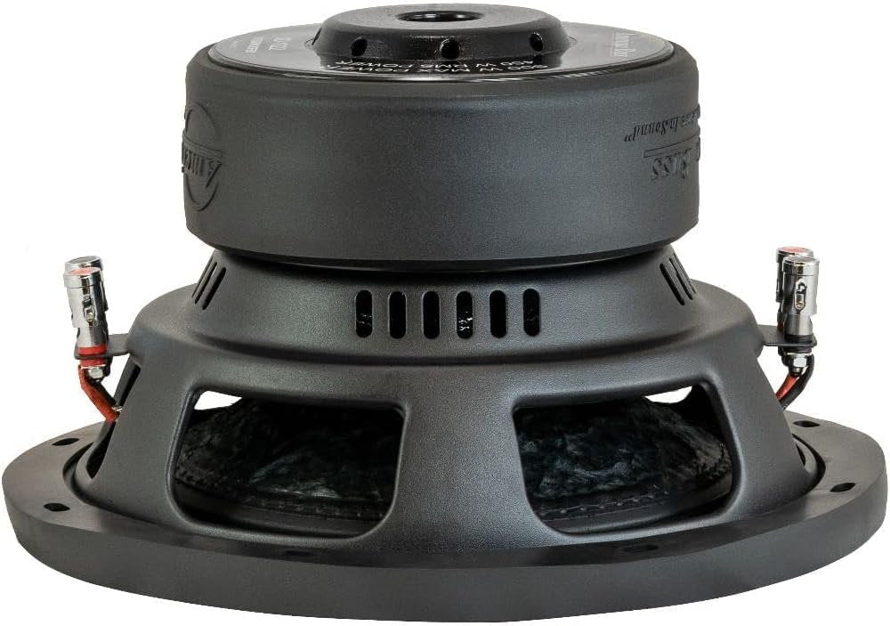 American Bass XD 10” Subwoofer, 900W Max / 450W RMS, Dual 4 Ohm, 2.5” Voice Coil, Double Stacked Magnet, Foam Surround, High-Performance Subwoofer Car Audio Driver for Deep Bass in Ported Boxes