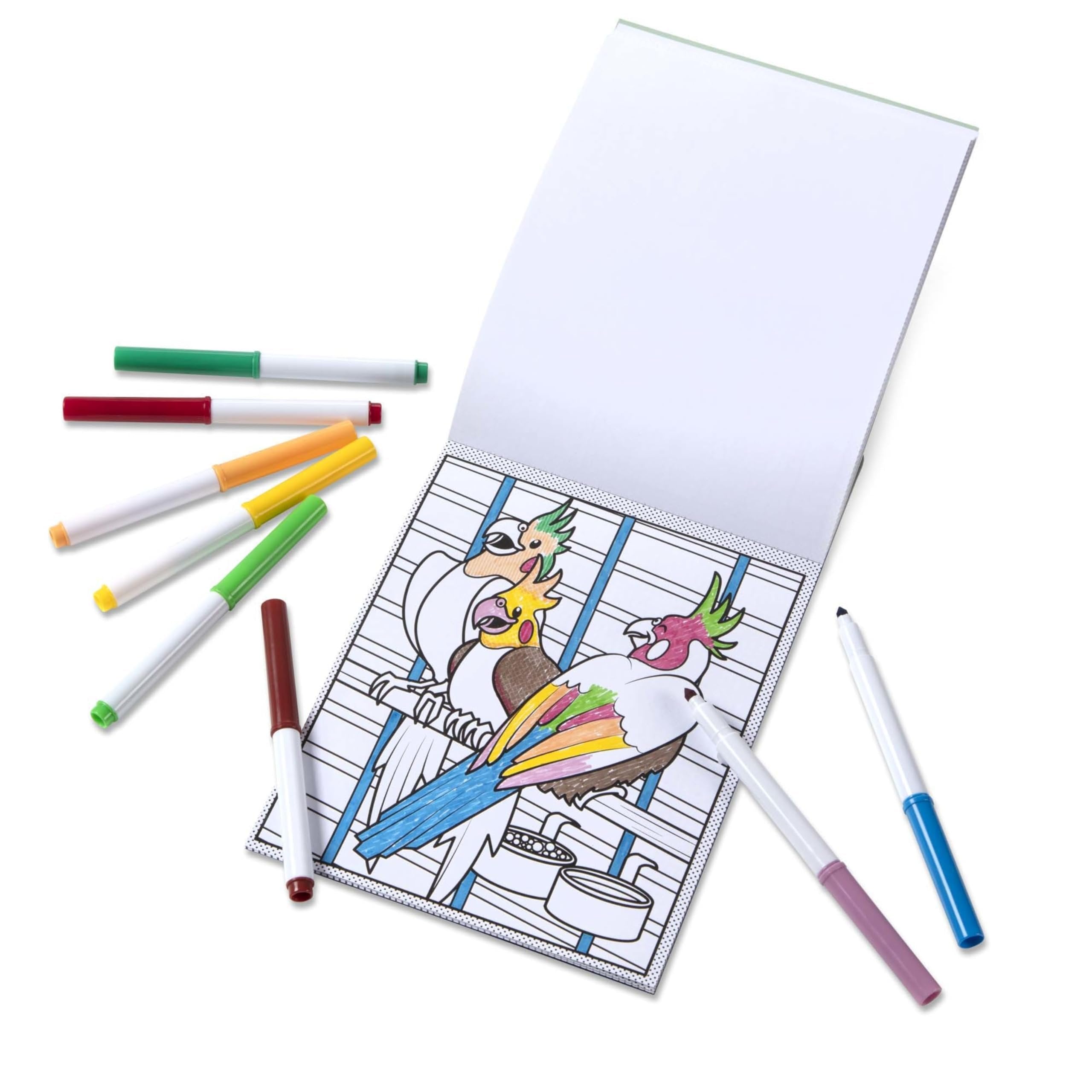 MELISSA & DOUG Magic Pattern Colouring Pad Pets, 1 EA