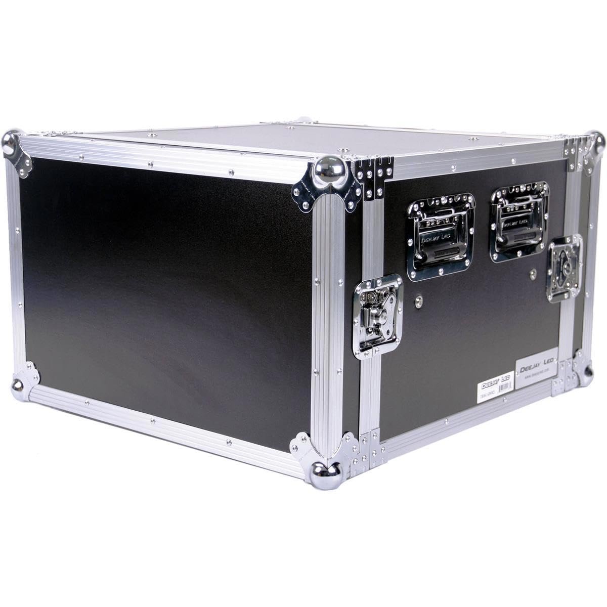 Deejay LED Fly Drive 6U Space Shock Mount Amplifier Case - 21" Body Depth