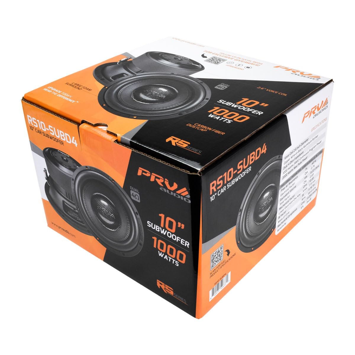 PRV AUDIO Subwoofer Car Audio