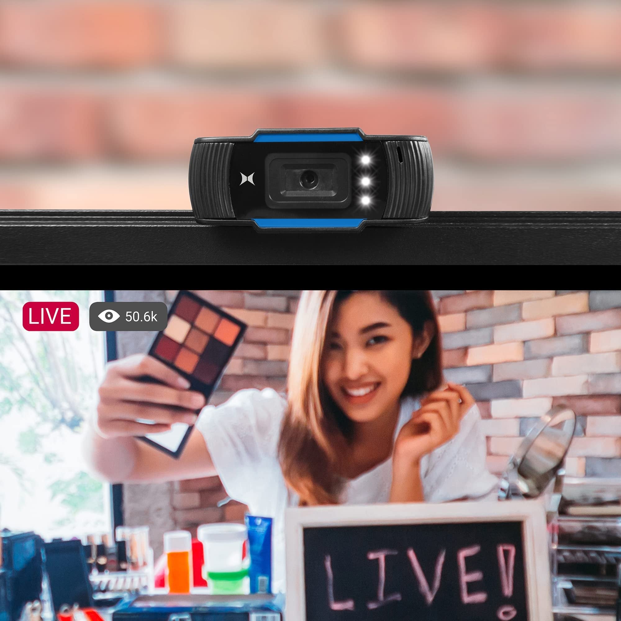 XTREME XCA21007BLK XTREME Studio PRO Web CAM