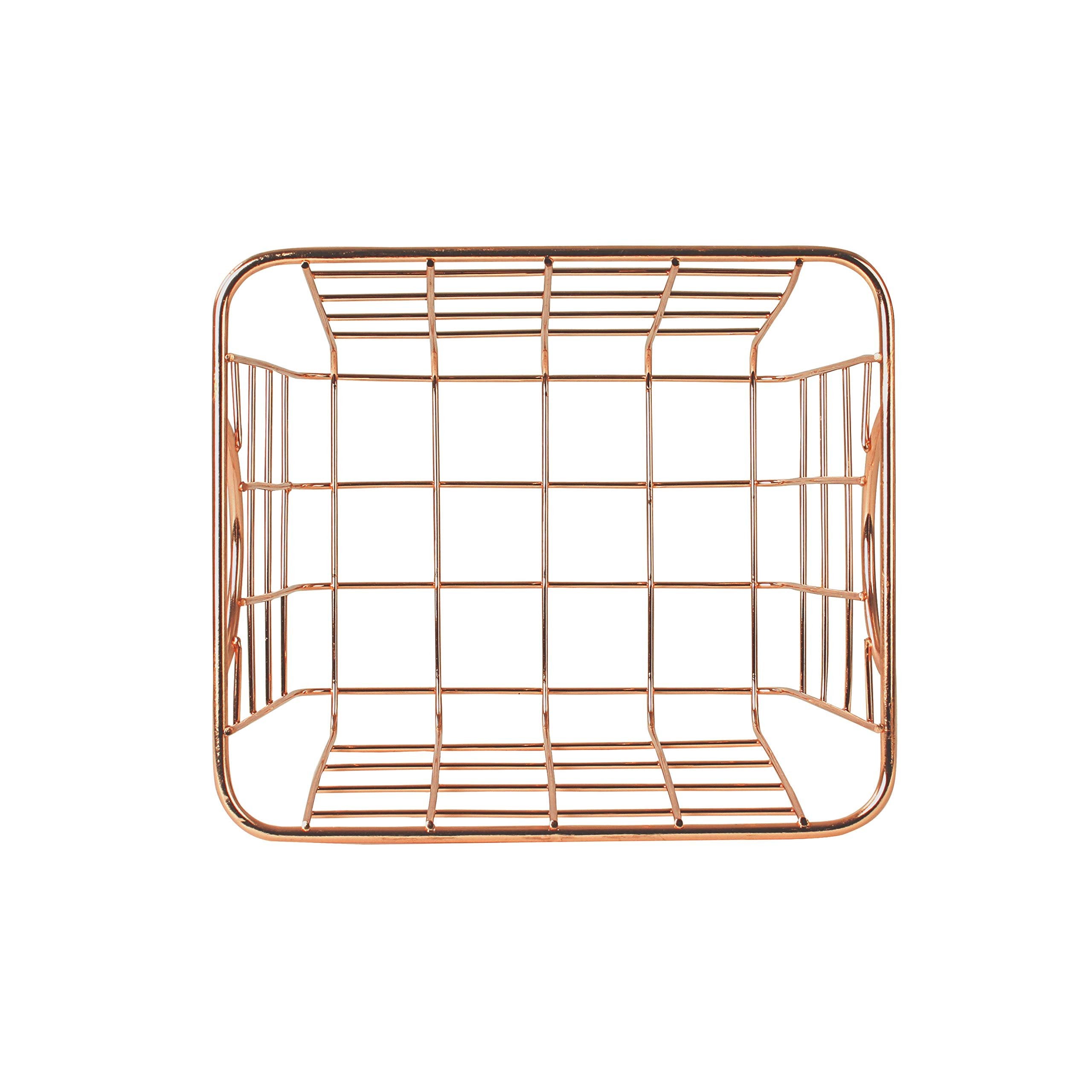 Spectrum Diversified Mini Utility Basket, Copper