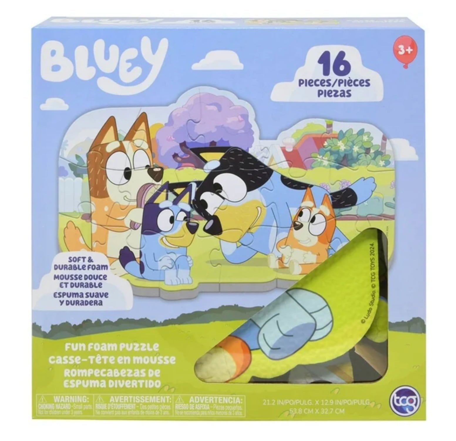 Bluey Foam Puzzle Mat Boxed