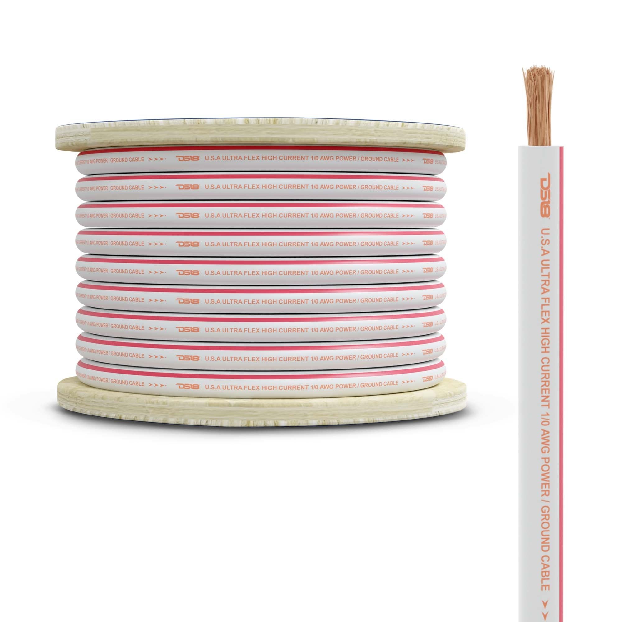 DS18 HYDRO Marine Grade OFC Power Wire 0 GA - 25' Roll