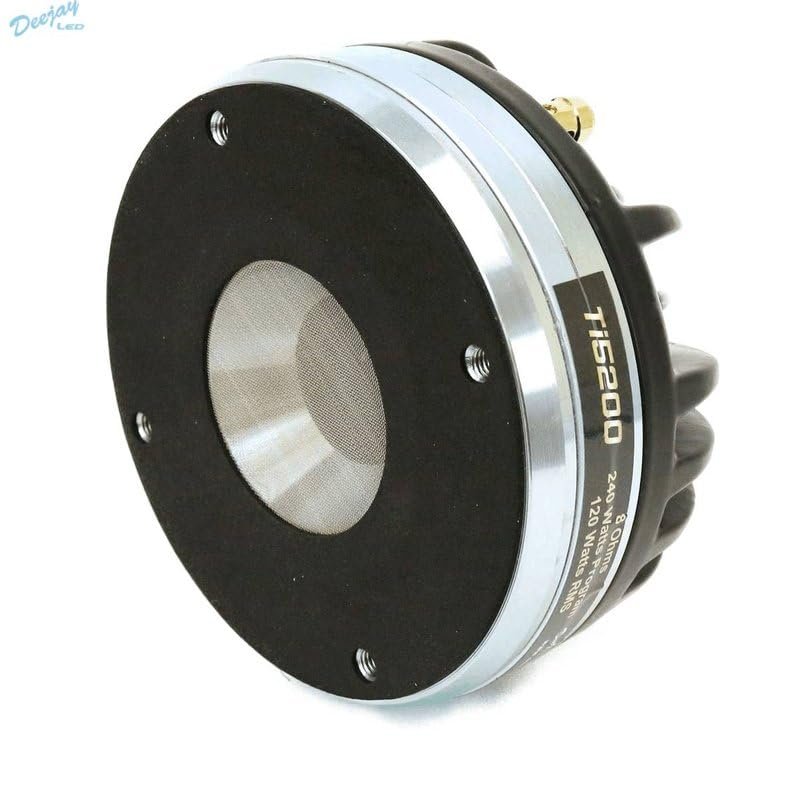 DEEJAY LED TI5200 DJL Despacito 2-inch Titanium Neo Driver Small Speaker 8 Ohm 120 Watts RMS 240 Watts Program