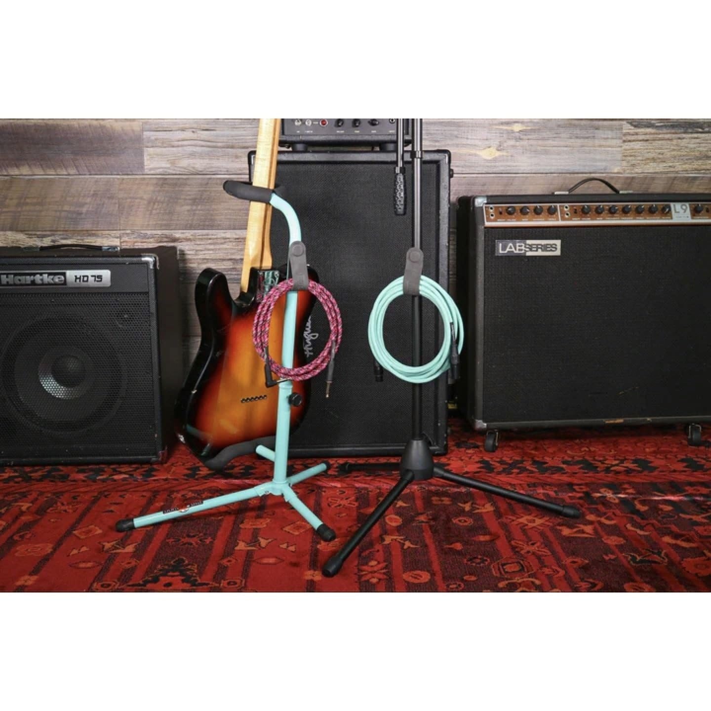 Pig Hog PHMAGLOOP Magloop Magnetic Cable Organizer Durable Flexible Versatile Loops - 2 Pack