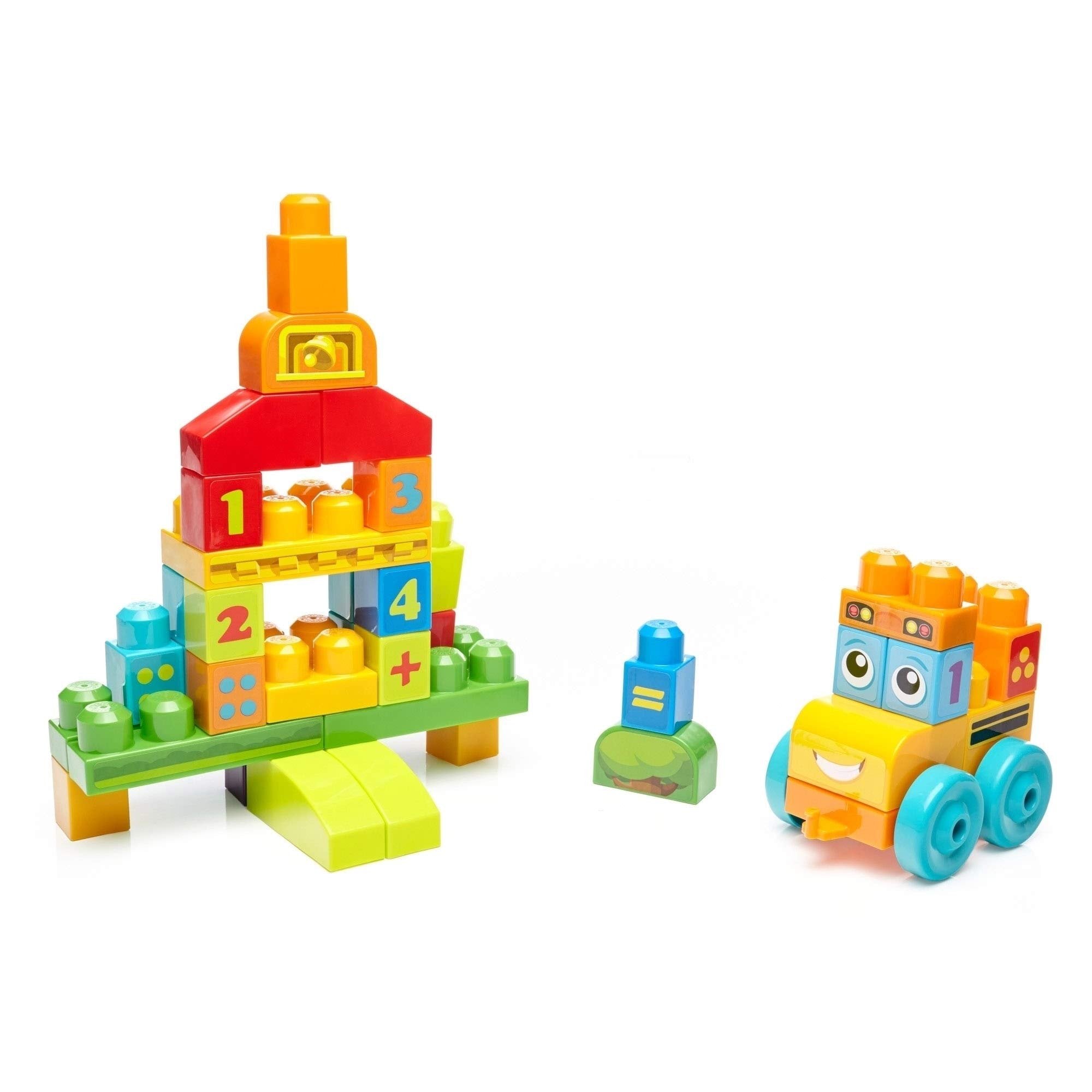 Mega Bloks Building Basics 123 Counting Bus