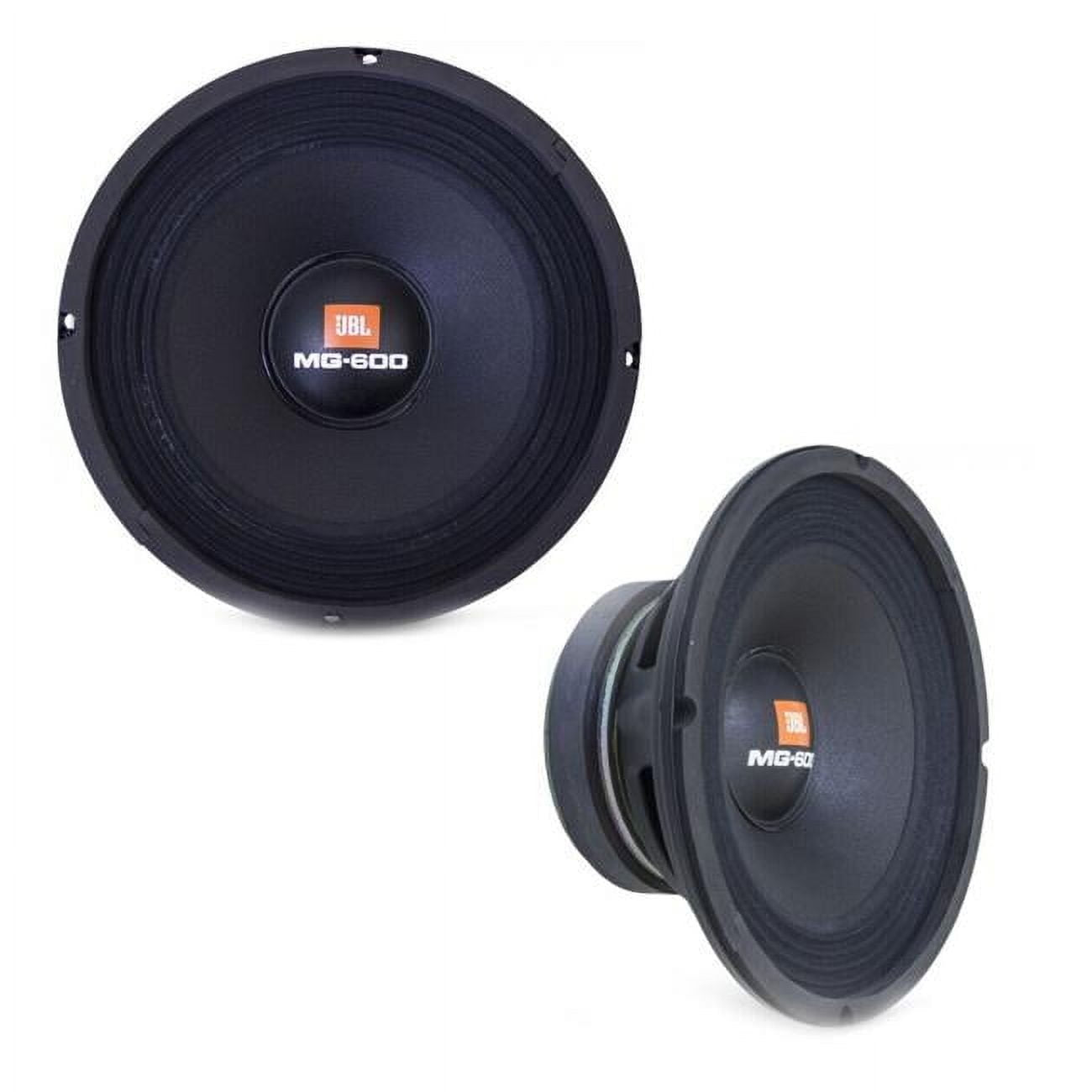 JBL High Fidelity Mid Bass Woofer Speaker, 300 Watt, Black, 8MG600-8R