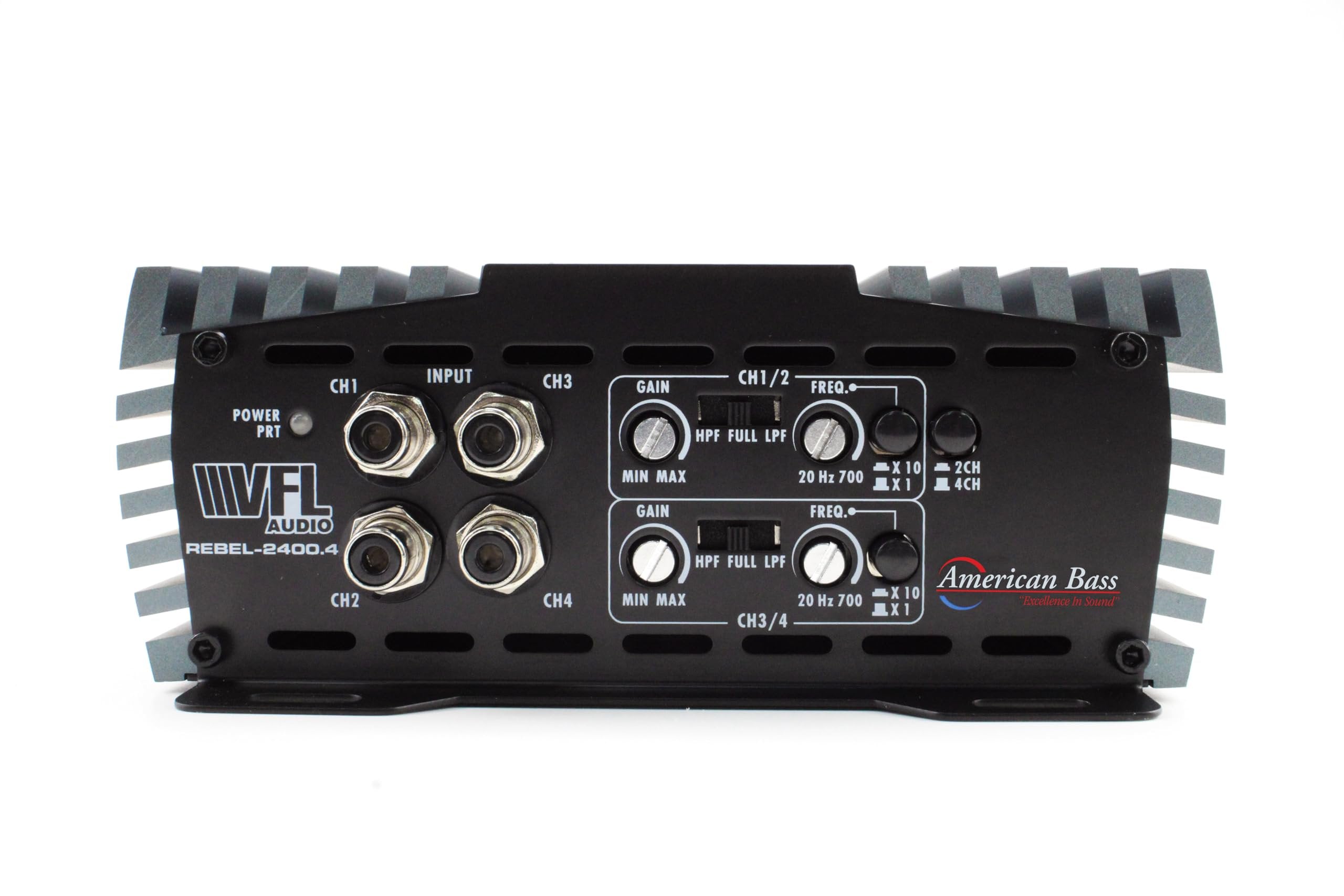VFL Audio REBEL-2400.4 Class D High Performance Digital Power Amplifier
